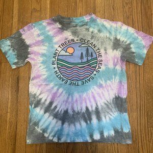 Plant Trees Tie Dye Shirt